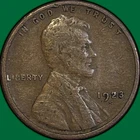 1923-S Lincoln Wheat Cent Very Fine VF Coin, Nicks #36169