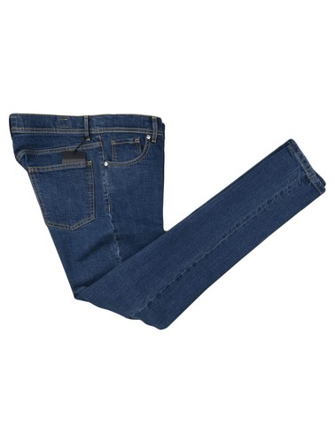 NUEVO MARCO PESCAROLO AZUL ALGODÓN EA JEANS US 34 - EU 50 US679 - Imagen 4 de 4