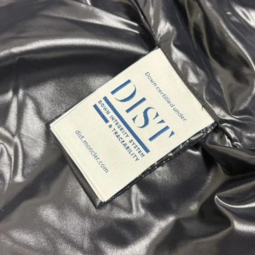 Moncler MOKA 11 Jahre Nylon Daunenmantel 1 Damen schwarz abnehmbare Kapuze - Bild 8 von 17