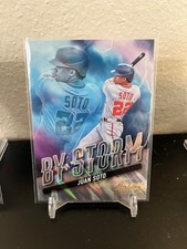 2022 Panini Absolute - By Storm Juan Soto #BYS-2 Lava Washington Nationals