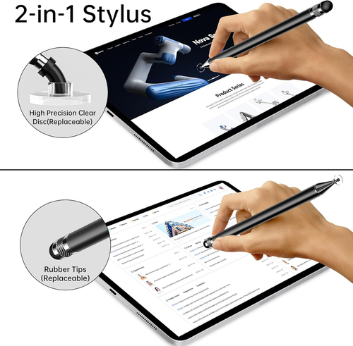 10 Pcs 2-in-1 Stylus Pens High Precision for iPhone iPad Android Touch - Bild 3 von 12