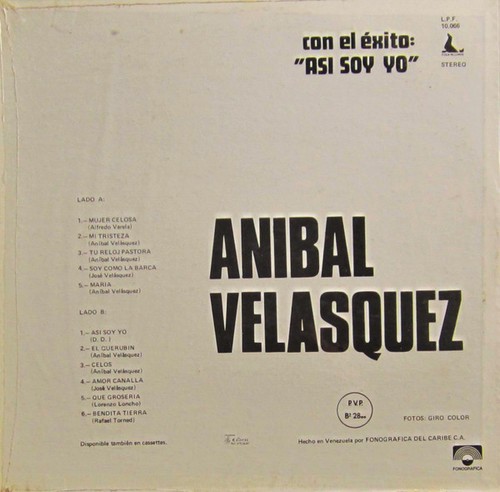 Anibal Velasquez* - En Otra Dimension Vinyl LP (LP Record, Album) - Picture 2 of 2