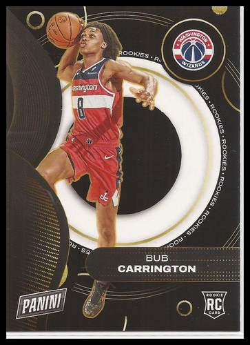 2024-25 Panini Jugador del Día Novatos Bub Carrington #RC14 RC - Imagen 1 de 2