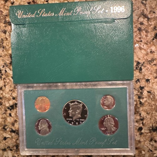 US Mint Proof Box Sets 1990, 1992-1998 - 第 7/10 張圖片