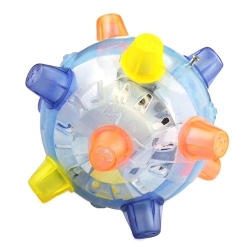  Flashing Bouncing Balls Toy Light up Spinning Bouncy Children's Jumping Toys - Picture 7 of 11