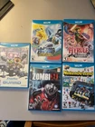 Nintendo Wii U Game Lot 5 Games CIB Complete Pokemon Zelda Zombi U Nintendoland