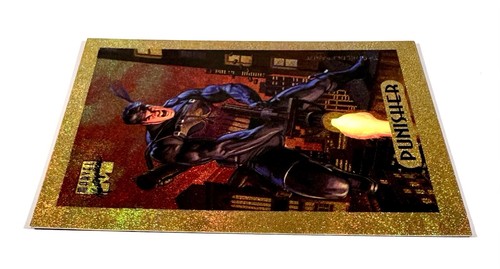1994 Marvel Masterpieces Punisher BRONZE Holofoil 6 of 10 EX NM - Picture 5 of 5