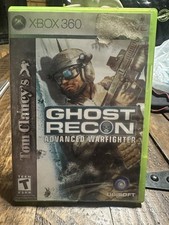 XBOX 360 “ Ghost Recon Advanced WarFighter “ Tom Clancy’s Rated T Microsoft