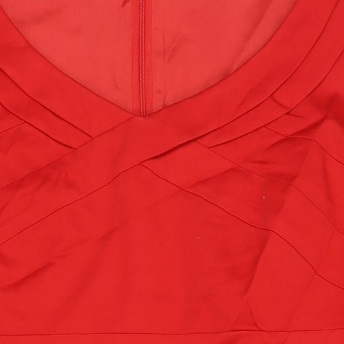 Betty Barclay Women's Red Sheath Dress Size 16 - Picture 7 of 12
