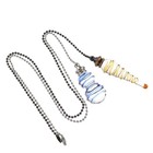  2 stücke Lüfter Licht Zugkette Hängen Lampe Dekoration Deckenventilator Leichte