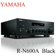Yamaha R-N600A Black Integrated Amplifier Network Receiver Hi-Res DAC 100V New
