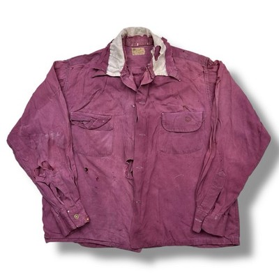 トップス 40s rayon gabardine shirts xs3x