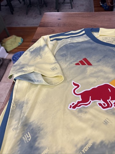 MENS MLS Adidas New York Red Bulls 23/24 Away  Jersey Daniel Patrick NWT $99 - Picture 2 of 12