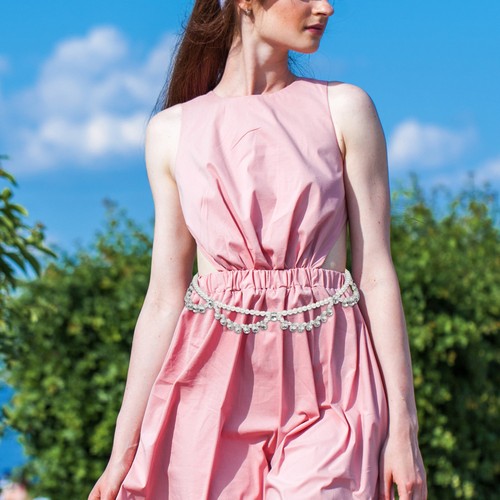  Mode Körper Kette Gürtel für Mädchen mehrlagig Perlen Taillenkette verstellbar - Bild 11 von 12