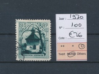 BV74714 Liechtenstein 1930 landmarks views fine lot used cv 26 EUR