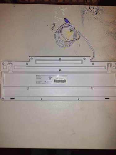 VINTAGE SONY VAIO PCVA-KB4P/U WIRED COMPUTER KEYBOARD RARE PC KEYBOARD  - Picture 3 of 4