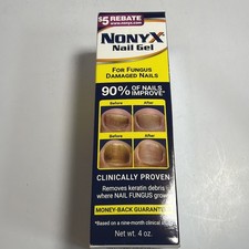 Nonyx Fungal Nail Gel Clarifying by Xenna 4 oz Exp 12/2028