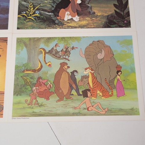 Lot von 6 Vintage 80er Walt Disney WDP Technicolor Postkarten unbenutzt unzirkuliert PA - Bild 7 von 8