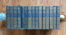 The Standard American Encyclopedia 1937 Complete Full 15 Volume Set Embossed