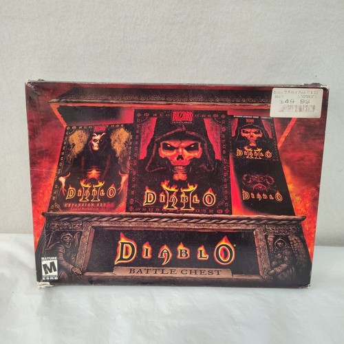 Diablo Battle Chest PC Game Box Set Diablo II Lord of Destruction Expansion