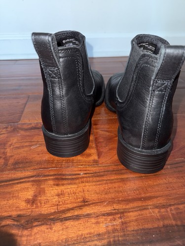 Ariat Men's Black Booker Ultra Ankle Boots 10031453 Size 11 M - Picture 3 of 5