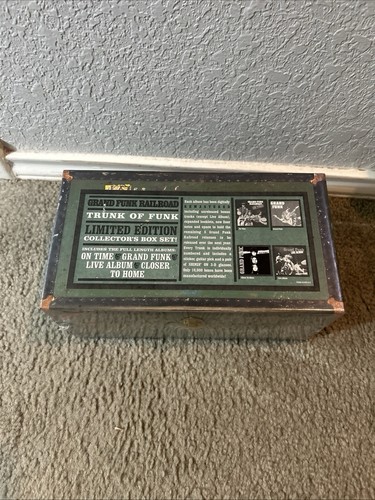 CD-BOX Set Grand Funk Railroad Trunk Of Funk Box Set Capitol Factory Sealed LMTD - Picture 9 of 9