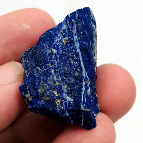 Lapislazuli Chakra grober Grubenstein roh mit Pyrit L513 22Gramm - Bild 1 von 11