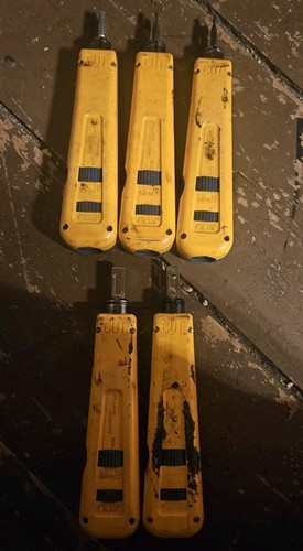 Five Fluke Networks 10051501 D914 Impact Punch Down Tool  - Picture 1 of 3