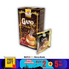 1 X Gano Excel Cafe 3 in 1 Coffee Ganoderma Reishi Halal (20 sachets)
