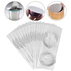 50pcs Espressomfolie Deckel Kaffeekapseln Versiegelung Deckel Kaffeepulver