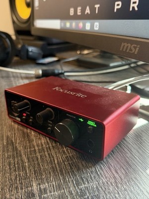 Focusrite Scarlett Solo 3. Gen USB-Audio-Interface