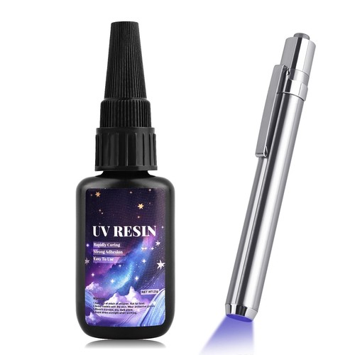 UV Resin 25/50g Glue Quick Cure for DIY Jewelry Making Crystal Epoxy Resin Craft - Picture 7 of 13