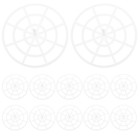 20PCS Plastic Pickle Press Plates Pickle Jar Press Mesh Plates Fermenting Jars