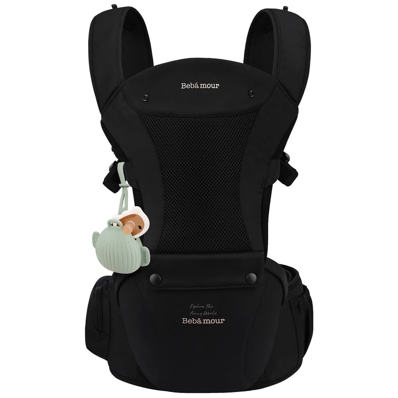 Bebamour Baby Carrier Hip Seatall-Position Breathable Mesh Hip Seat Carrier