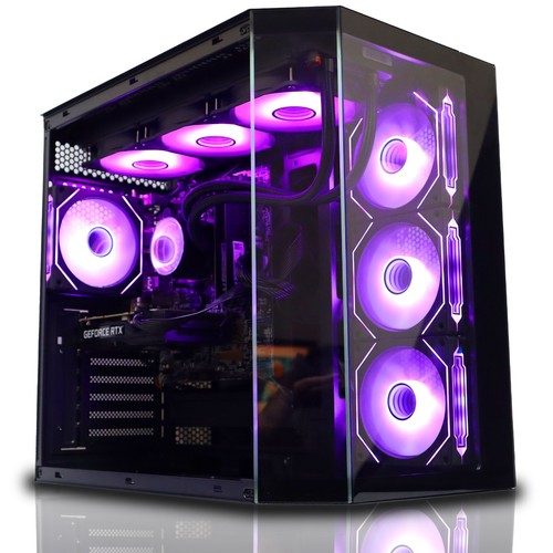 Liquid Cooling Gaming PC Intel i7 12700KF 32GB DDR5 1TB M.2 RTX 5060 8GB Wins 11 - 第 5/12 張圖片