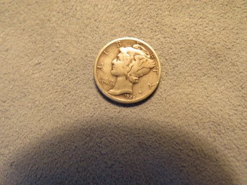 1929 S Mercury Dime. VF+ We believe these are still very undervalued