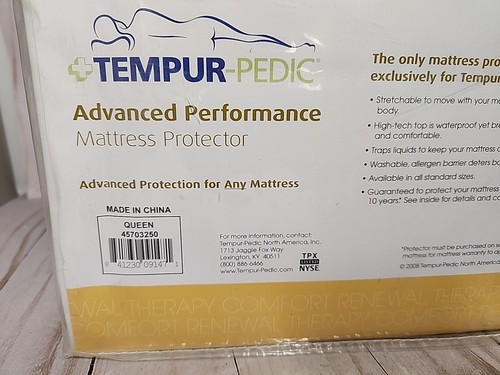 Protector Impermeable Colchón Tempur-Pedic Rendimiento Avanzado Tamaño: Queen Nuevo - Imagen 6 de 8