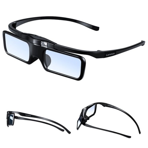 Original Lenovo Projector 3D Glasses Rechargeable DLP-Link LCD Shutter Glasses - Bild 3 von 15