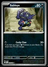 Sableye 059/094 Common Phantasmal Flames Pokemon Reverse Holo Near Mint B10G10