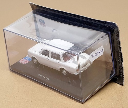 Altaya 1/43 Scale Diecast 71025H - 1969 Simca Sim' 4 - White - Picture 5 of 5