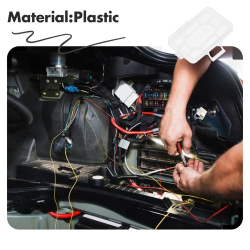 100 Pcs Cable Identification Box Wire Number Labels Name Badge Holders - 第 12/12 張圖片
