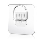 20 Pack Invisible Plate Hangers for Wall - Premium Adhesive Display Hooks