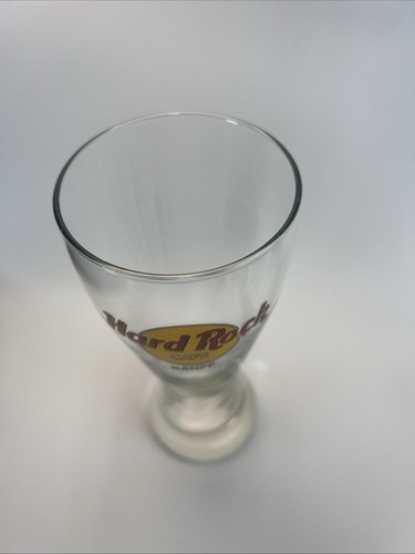 Hard Rock Cafe Pils klar Bierglas Banff 8,25" hoch 20 Unzen Fassungsvermögen - Bild 2 von 2