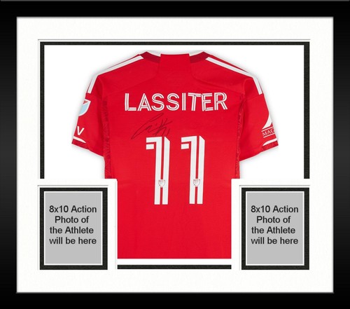 Framed Ariel Lassiter Chicago Fire FC Signed MU #11 Jersey - 2024 MLS Season - S