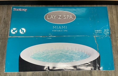 Bestway Lay-Z-Spa Miami AirJet Black Inflatable Spa 2-4 Adults 1.80m x 66cm - Picture 11 of 12