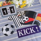 29pcs Creative Soccer Game Photo Props Kit DIY Stylish Soccer Fans Selfie Props