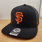 San Francisco Giants Hat, Black Cap, World Champions, 47 Brand Captain, Snapback