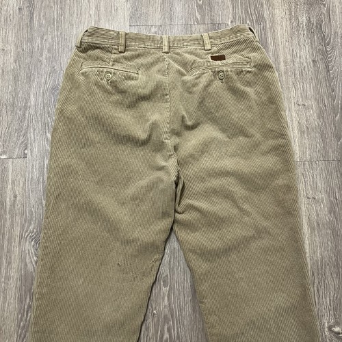 Polo Ralph Lauren Cordhose Beige Tapered Leg Plissee Fit Wie 32W x 30L - Bild 4 von 12