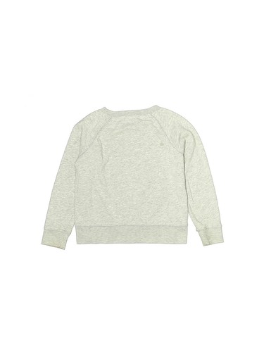 Crewcuts Outlet Girls Silver Pullover Sweater 6 - Picture 2 of 2