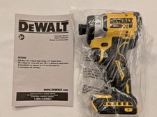 DEWALT DCF860 20V XR High Torque 3-Speed Brushless Cordless 1/4" Impact Driver
